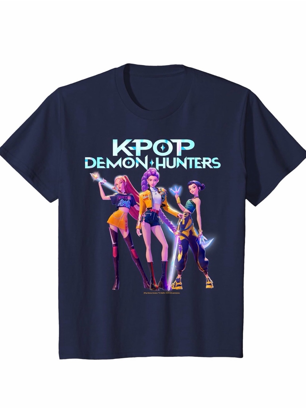 NWT K-Pop Demon Hunters Graphic Tee